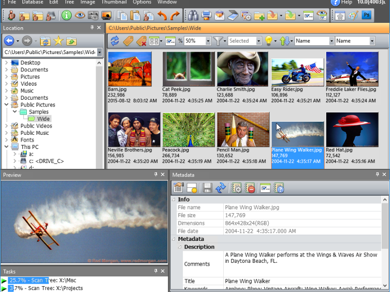 ThumbsPlus is the premier image font metafile and media management tool. quick Screen Shot